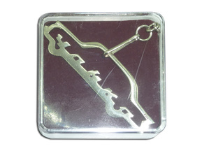 Key ring with the profile of cars to choose from