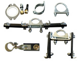 Mounting kit exhaust system