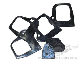 Set of gaskets of front doors outer handle