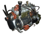 The engine assy (with equipment)