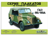 A series of posters by Device of GAZ-69