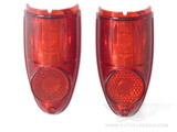 Lens of a tail light  red 403