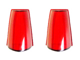 Lens of a tail light and the turn indicator 1 series