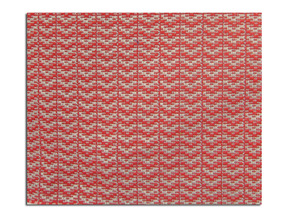 Interior fabric red (wave)